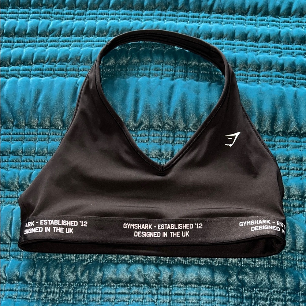 L Gymshark Reversible Halter Sports Bra